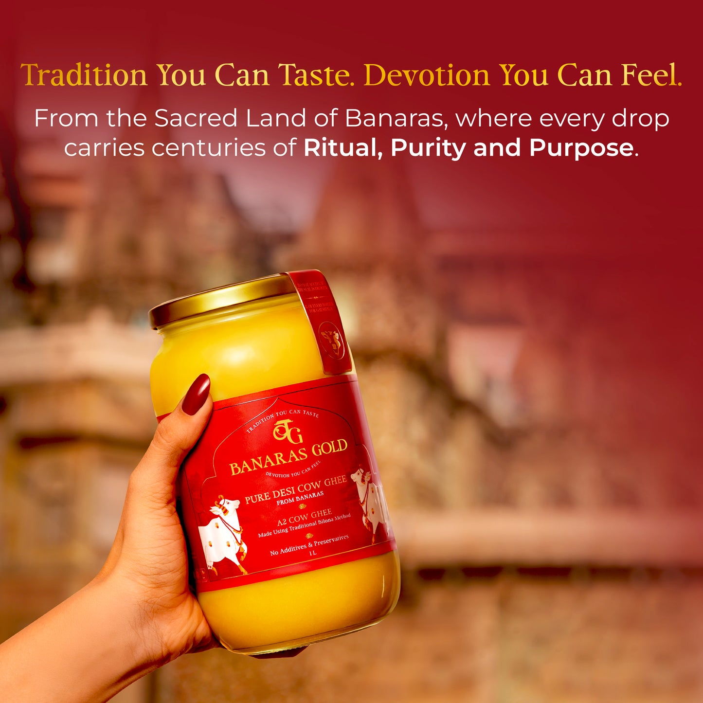 A2 Cow Ghee - 1L