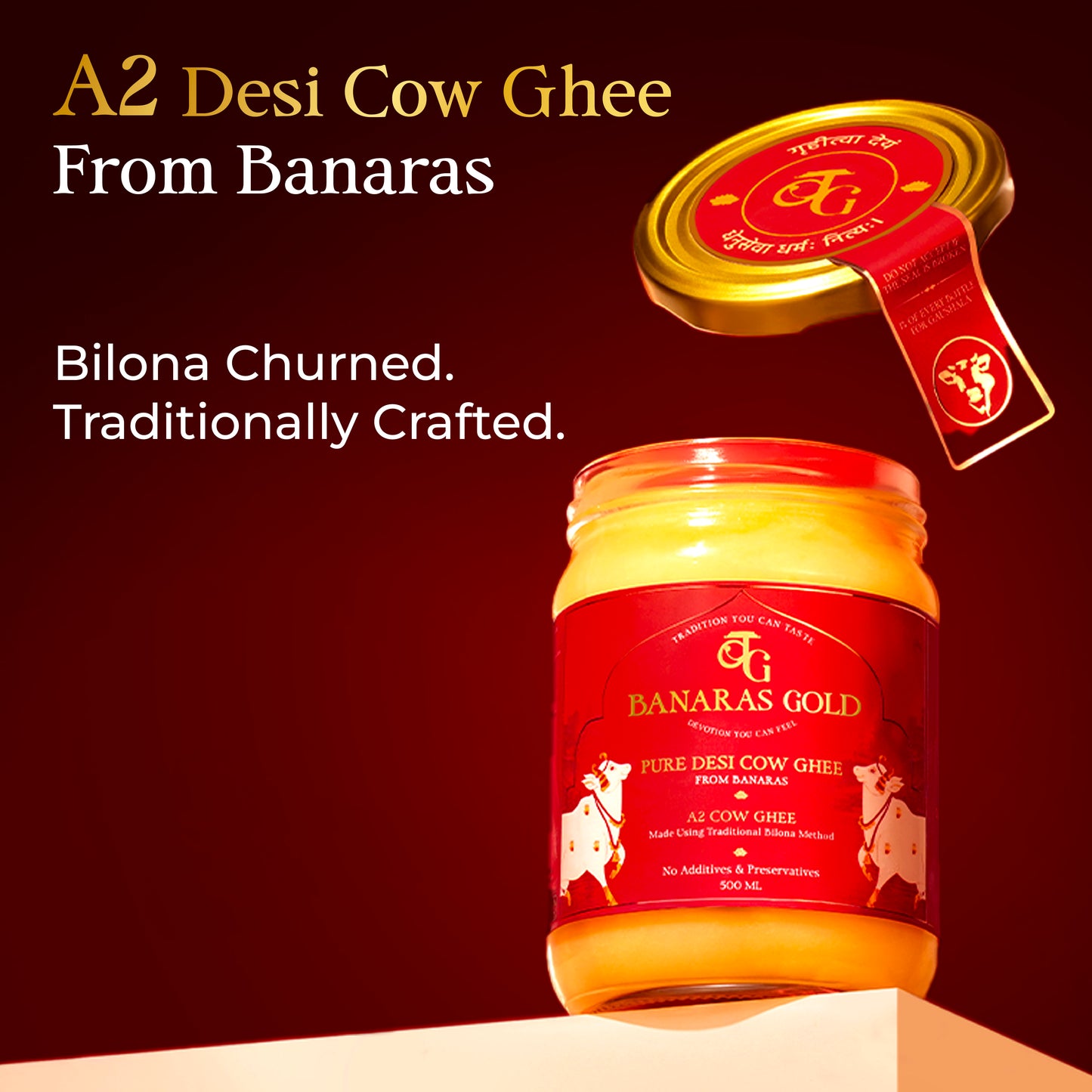 A2 Cow Ghee - 500ml