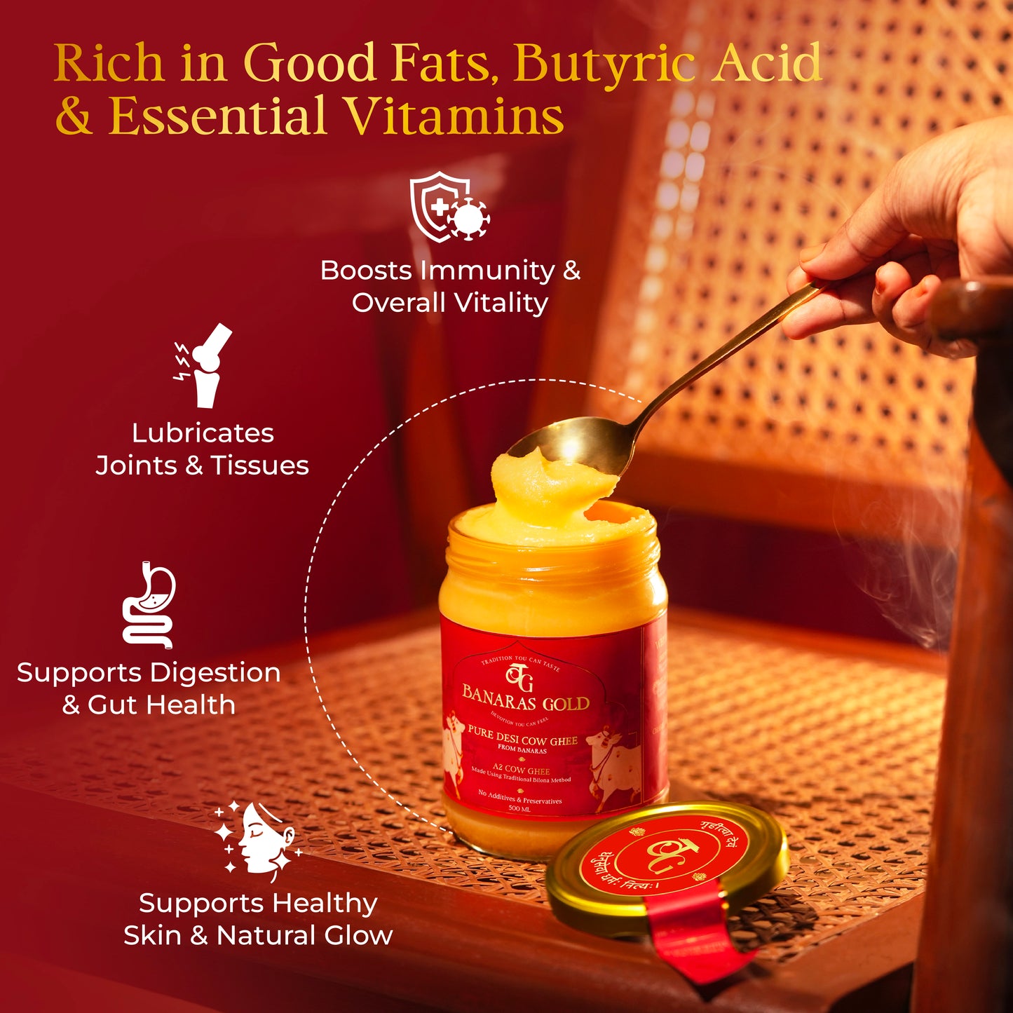 A2 Cow Ghee - 500ml
